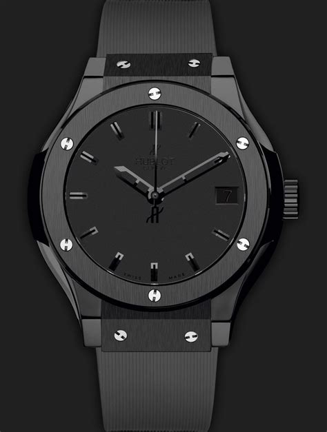 hublot black watch price|luxury black watches.